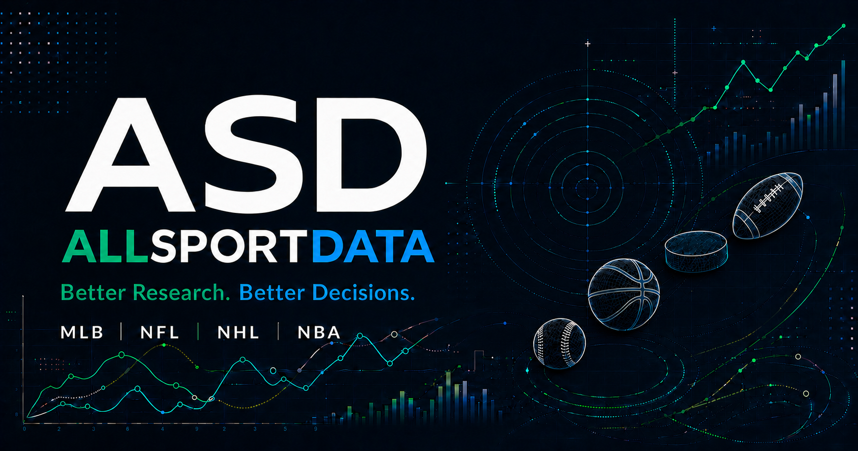 ASD AllSportData — Better Research. Better Decisions. MLB, NFL, NHL, and NBA.